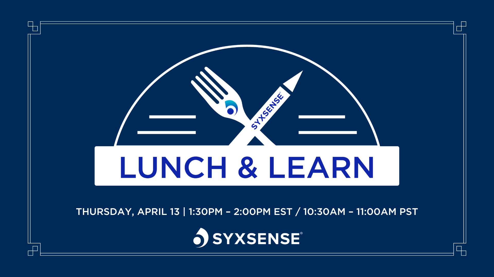 4.13 Lunch and Learn